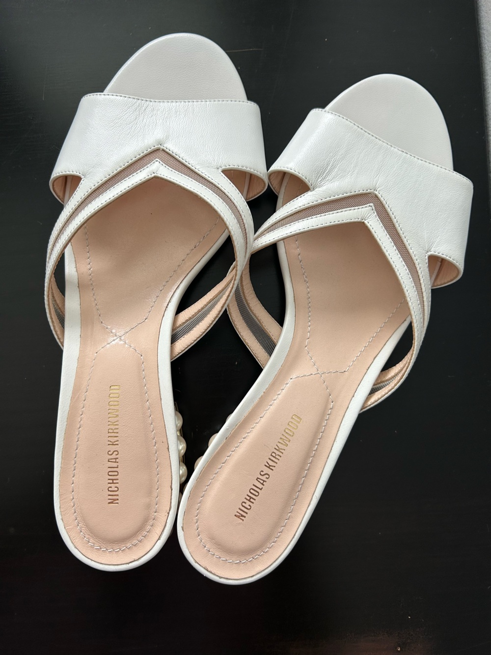 Nicholas Kirkwood Casati Nappa leather mules - Picture 6 of 14